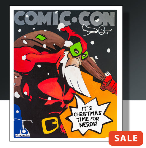 Comic-Con Print: Christmas-time for Nerds